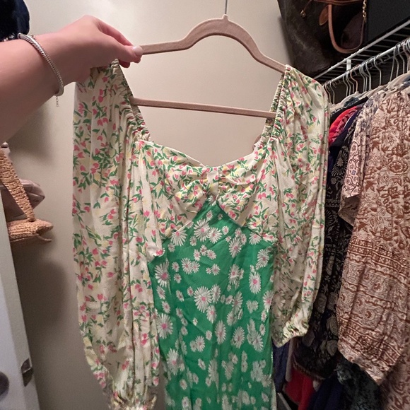 NWT RIXO x Target + Daisy Long Sleeve Swing Dress Size 0 - Picture 6 of 8